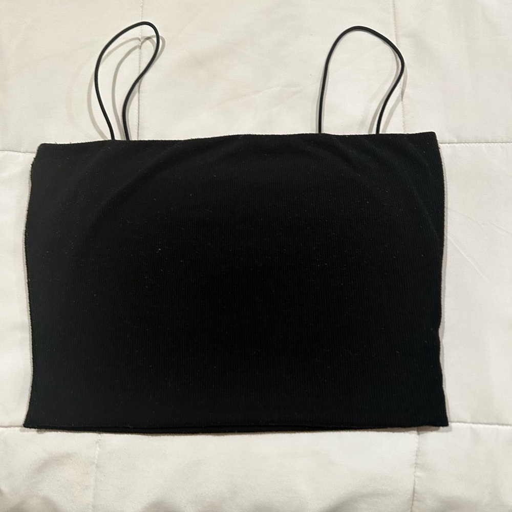 Medium black cami top with spaghetti straps from Windsor